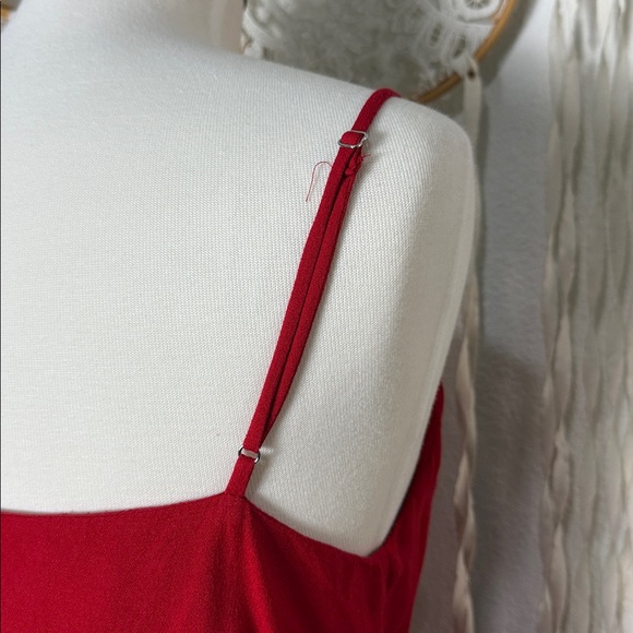 Reformation Red Mini Dress Size Small - Picture 7 of 11